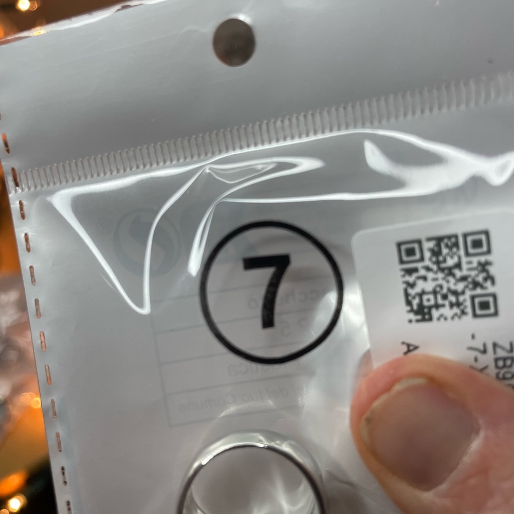 Silver Band Ring - image 6